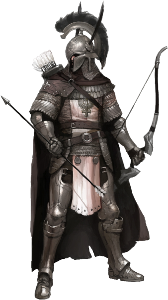 Kai Wearing Royal Knight Set - Royal Knight Concept Art (350x611), Png Download