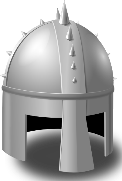 Knight Helmet Cartoon Png (402x597), Png Download