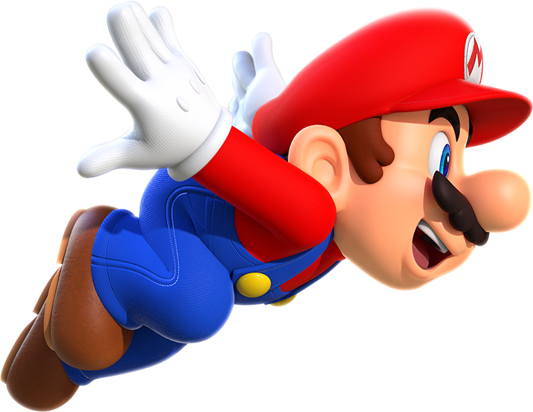 A New Kind Of Mario Game That You Can Play With One - Super Mario Run (774x599), Png Download