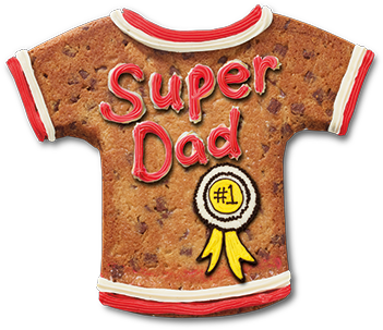 Father's Day Millie's Cookies T-shirt Cookie - Millies Cookies Fathers Day (418x384), Png Download