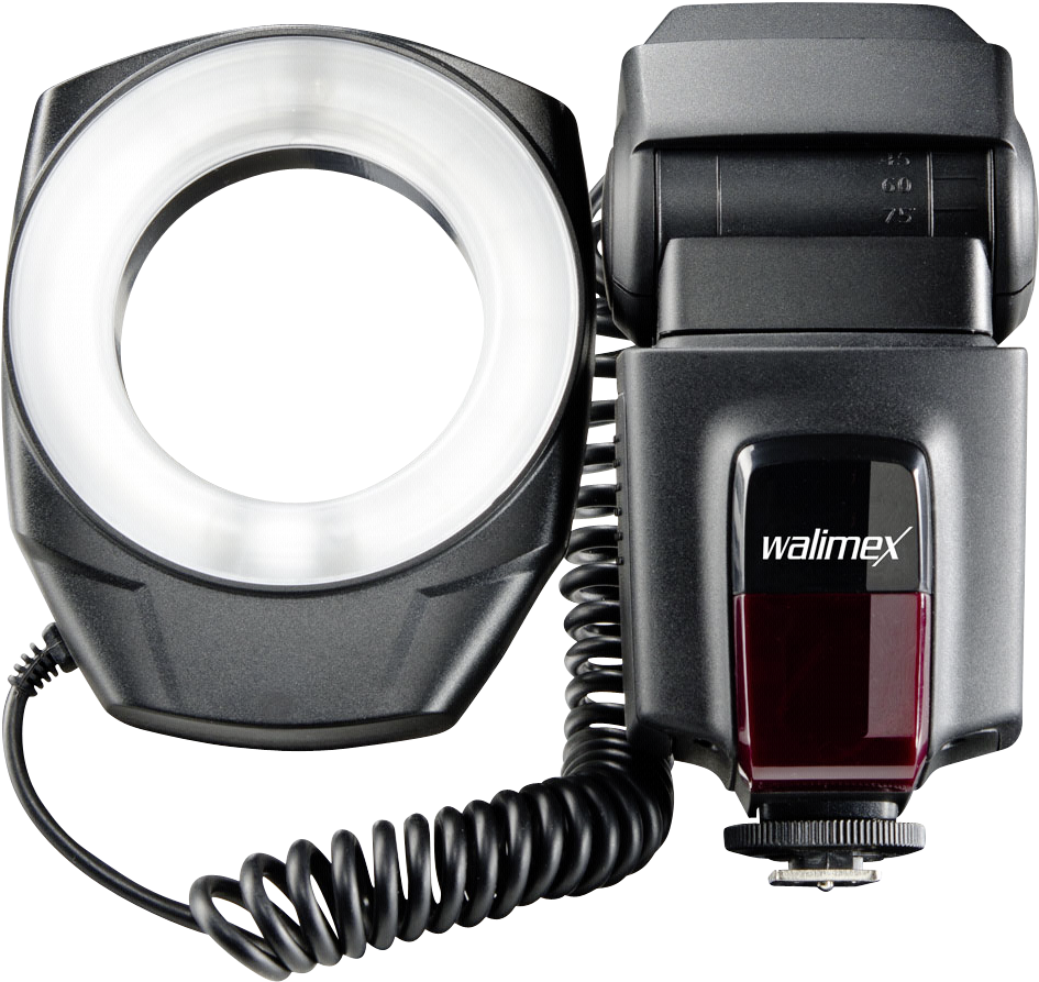 Blykstė Walimex Ring Flash 1 Seller - Walimex - Ring-type Flash - 10m - Black (1004x948), Png Download