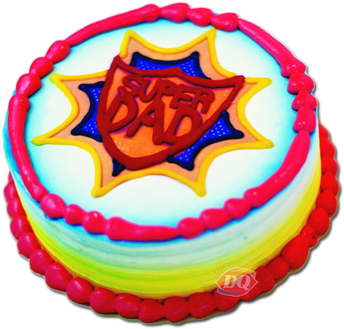 Super Dad Cake - Super Dad For Cake (793x767), Png Download