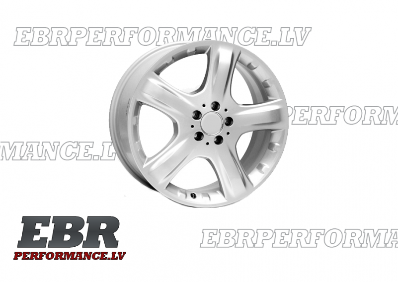 W737 Mosca1-800x800 - Wsp Italy Mercedes Mosca Silver 8x19 (5x112 Et60) (800x800), Png Download