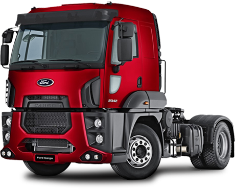 Caminhão Vermelho Png - Nuevo Ford Cargo 2042 (460x370), Png Download