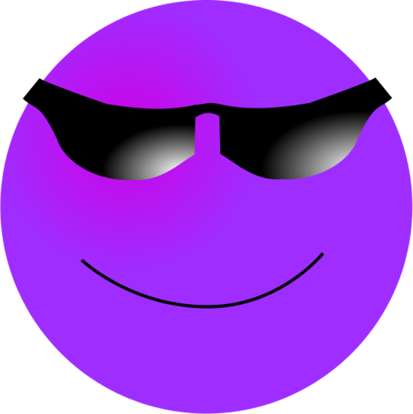 Cool Smiley Face Clip Art N5 - Clip Art (600x602), Png Download