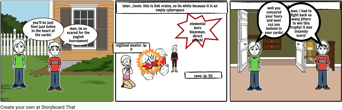 Vocab Yugioh Turnament - Cartoon (1164x385), Png Download