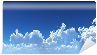 Cloud Sunny Sky Wall Mural • Pixers® • We Live To Change - Cloud (400x400), Png Download