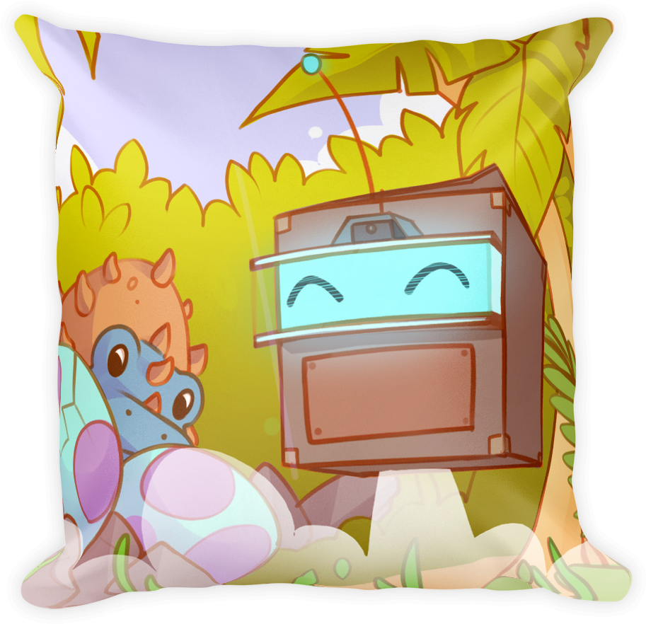 Promo Image 2 Mockup Front - Cushion (1000x1000), Png Download