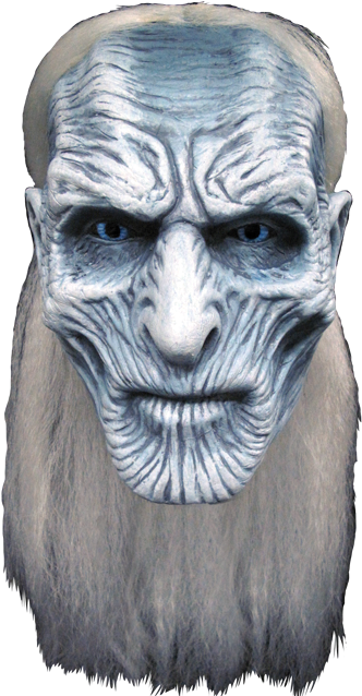 Game Of Thrones - Men's Game Of Thrones: White Walker Mask - White For (436x639), Png Download