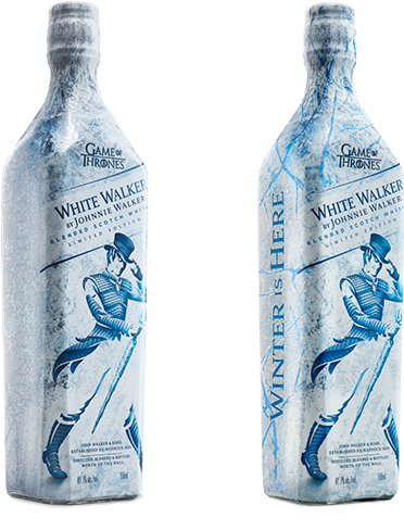 White Walker - Johnnie Walker White Walker Whiskey (472x528), Png Download