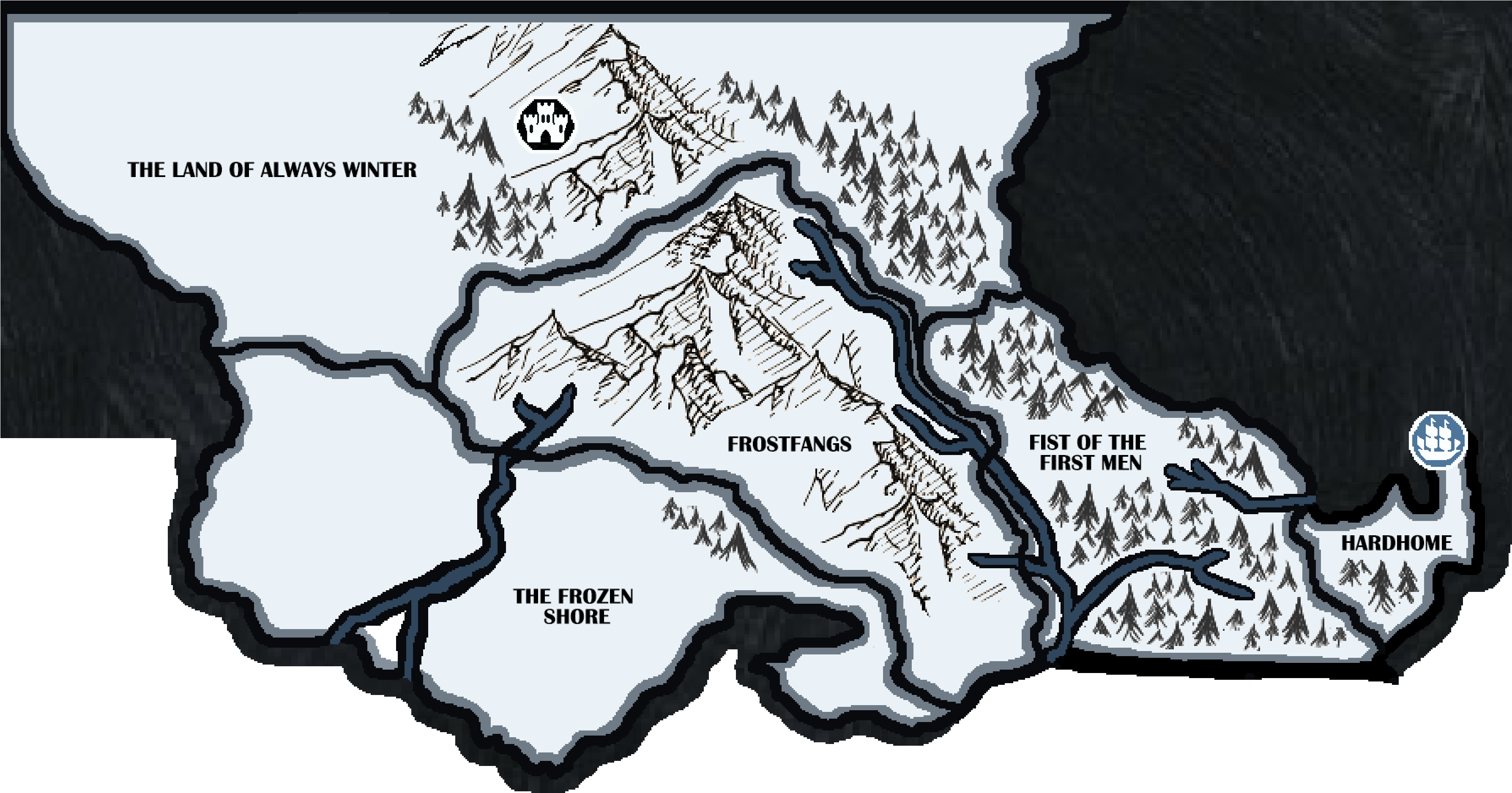 Log In With Itch - Map (3685x2976), Png Download