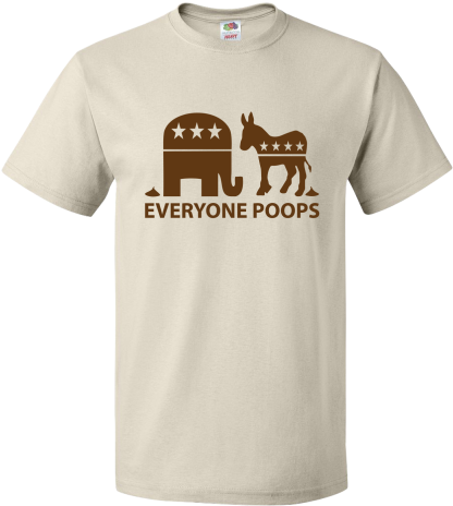 Featuring An Elephant And A Donkey - Harpy Eagle T Shirt (480x480), Png Download