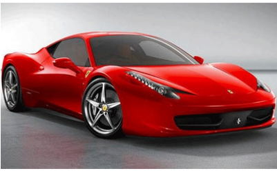 Sports Car - Ferrari 548 Italia Spider (400x300), Png Download