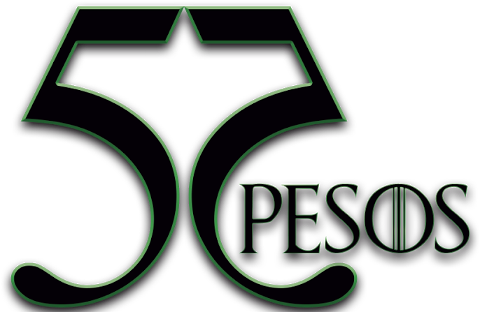 55pesos2 - Graphic Design (1600x453), Png Download
