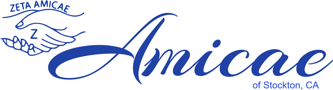 Zeta Phi Beta Sorority, Inc - Zeta Amicae (1600x451), Png Download