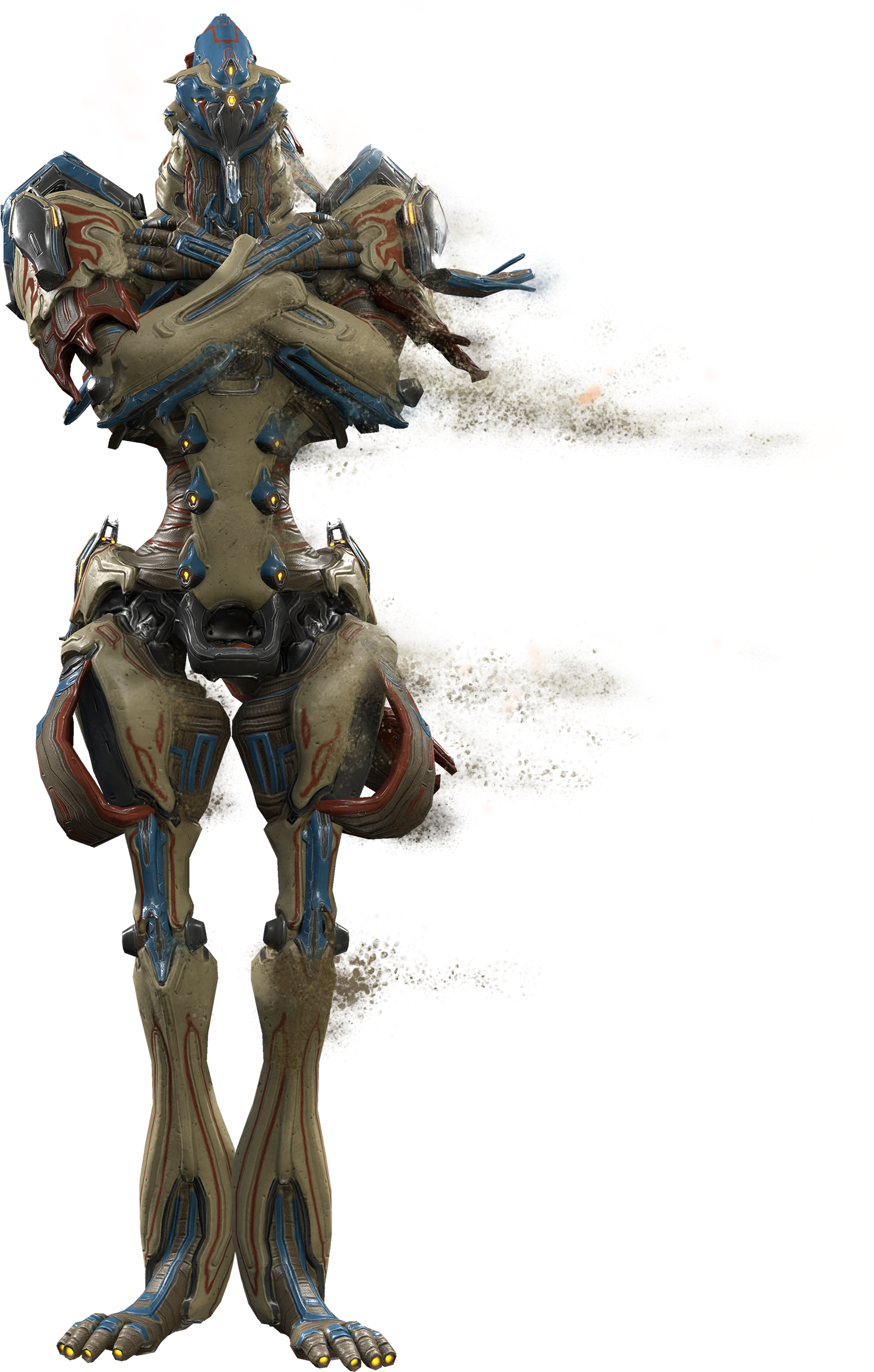 Inaros Is The Mummy Of Warframes - Warframe Inaros Png (1517x2345), Png Download