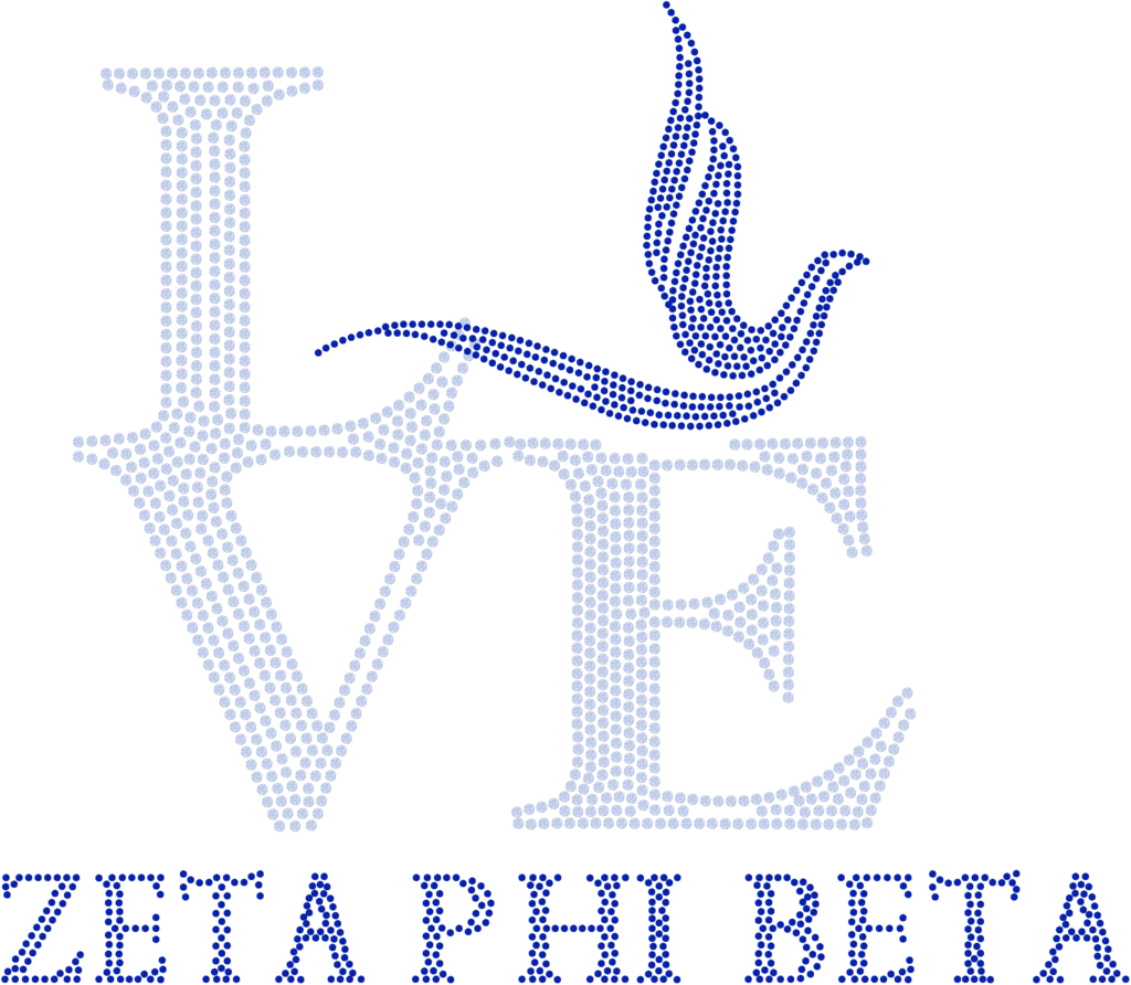 Zeta Phi Beta Love Transfer - Zeta Phi Beta (1024x892), Png Download