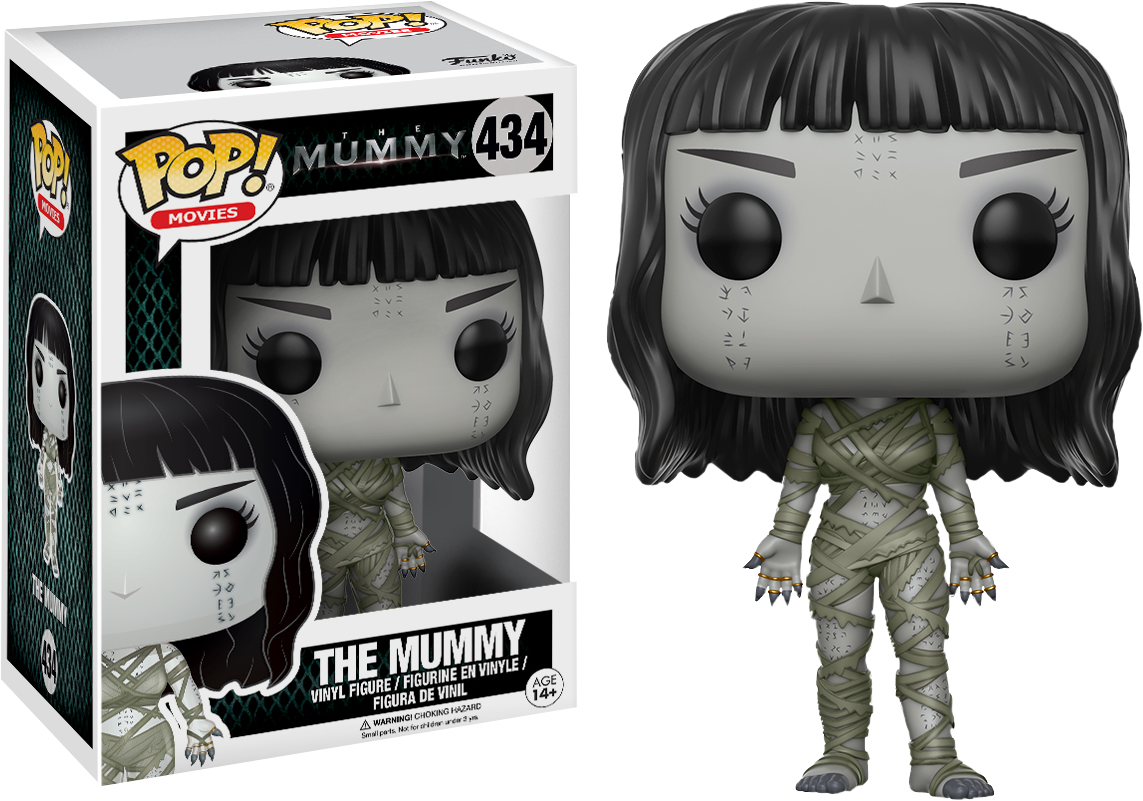 The Mummy Pop Vinyl Figure - Mummy Pop (1143x801), Png Download