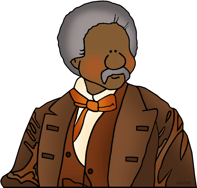 Frederick Douglass - Frederick Douglass Clipart (648x629), Png Download