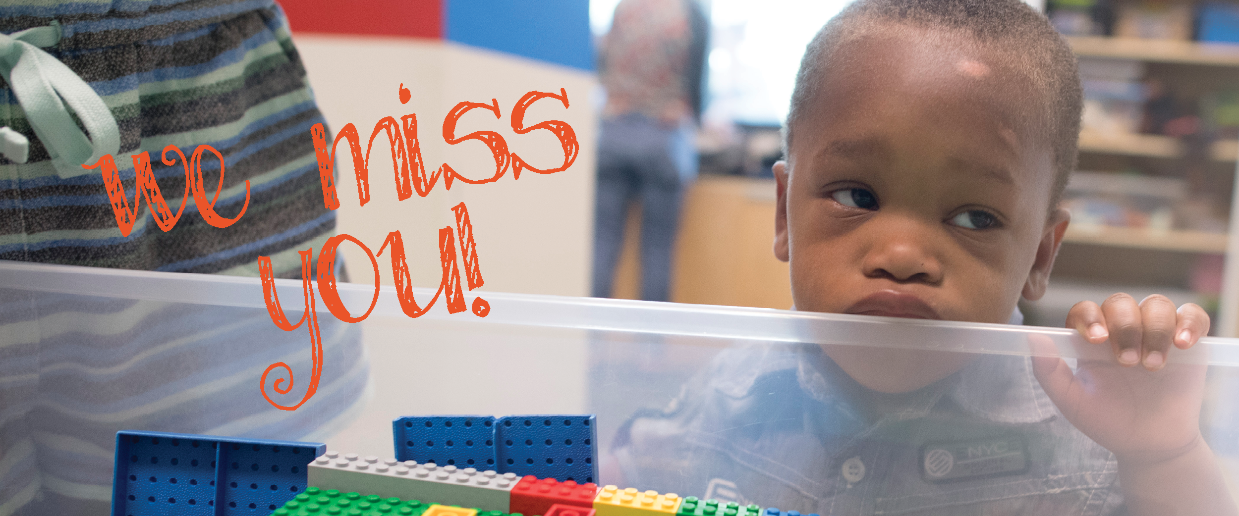 We Miss You 2 - Toddler (2500x1042), Png Download