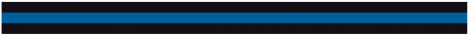 Black & Blue Triple Stripe Reflective Helmet Trim - Solid Blue Stripe Png (468x468), Png Download