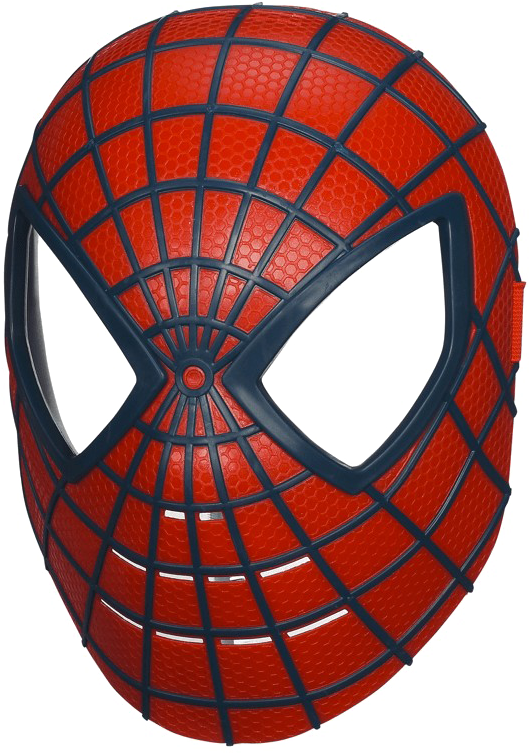 Spider-man Mask Transparent Background Png - Marvel The Amazing Spider-man Hero Mask (583x761), Png Download