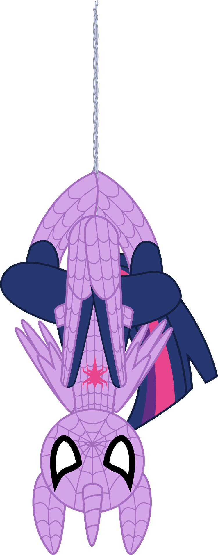 #1402826 - Alicorn, Artist - Bloodorangepancakes, Artist - Spider-man (750x1908), Png Download