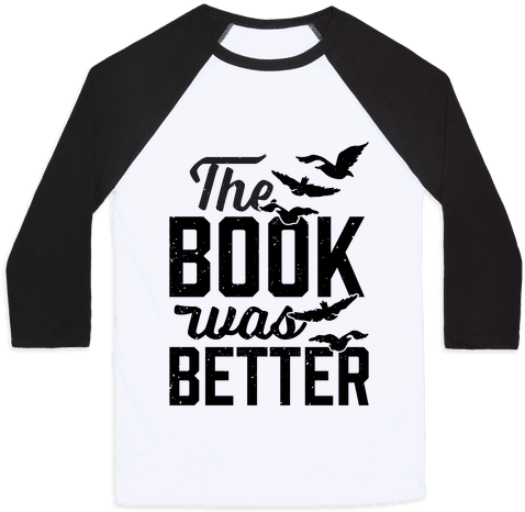 The Book Was Better Baseball - Don T Tell Me To Smile (484x484), Png Download