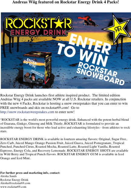 Image - Rockstar Energy Drink (612x792), Png Download