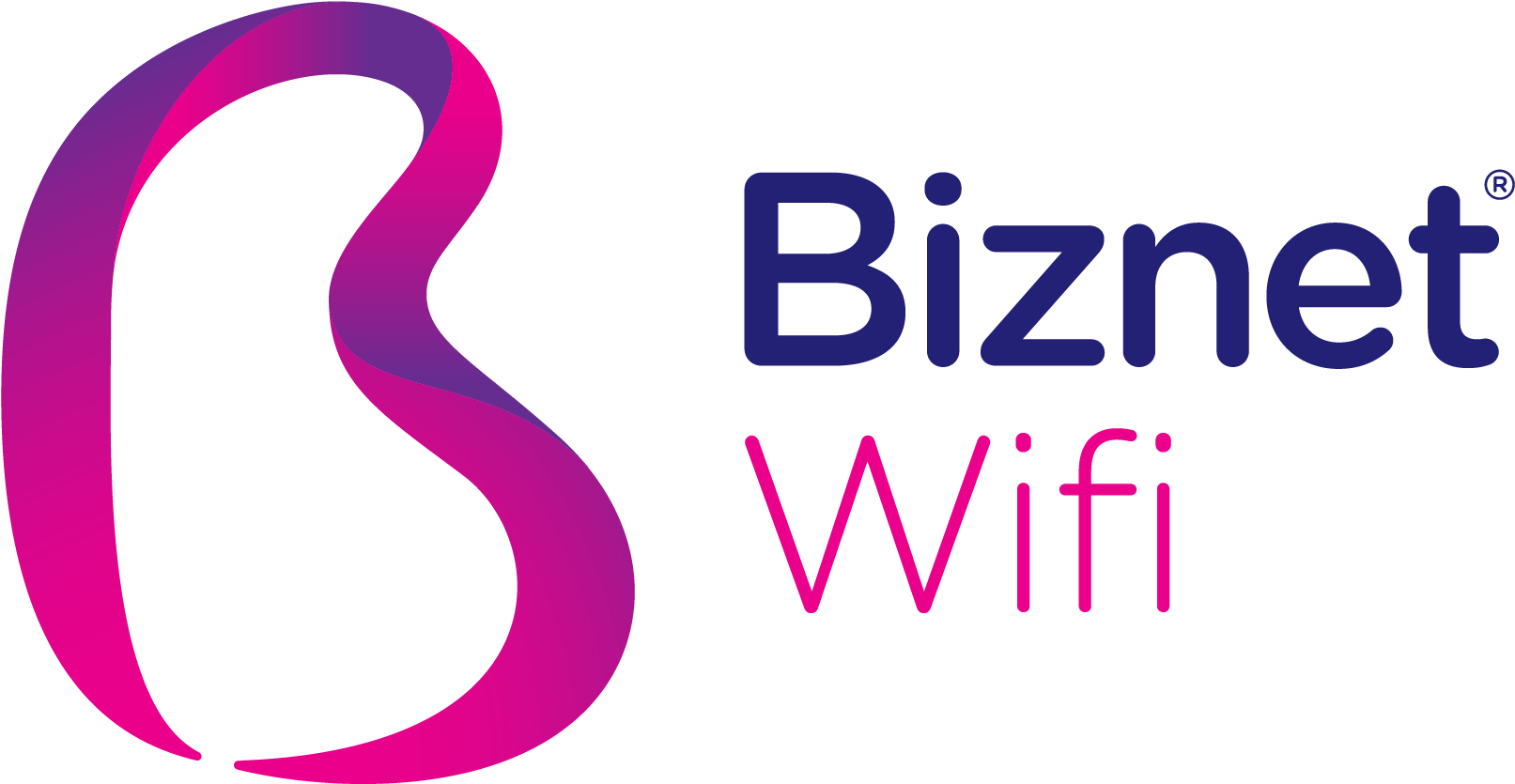 Biznet Networks (2367x1063), Png Download