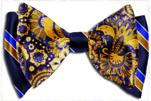 Be The First To Review “the Favor Blue Gold Custom - Design (500x333), Png Download