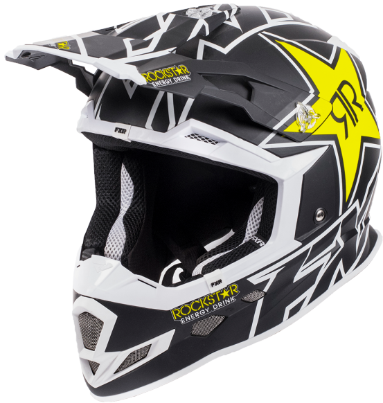 Fxr Rockstar Helmet (585x585), Png Download