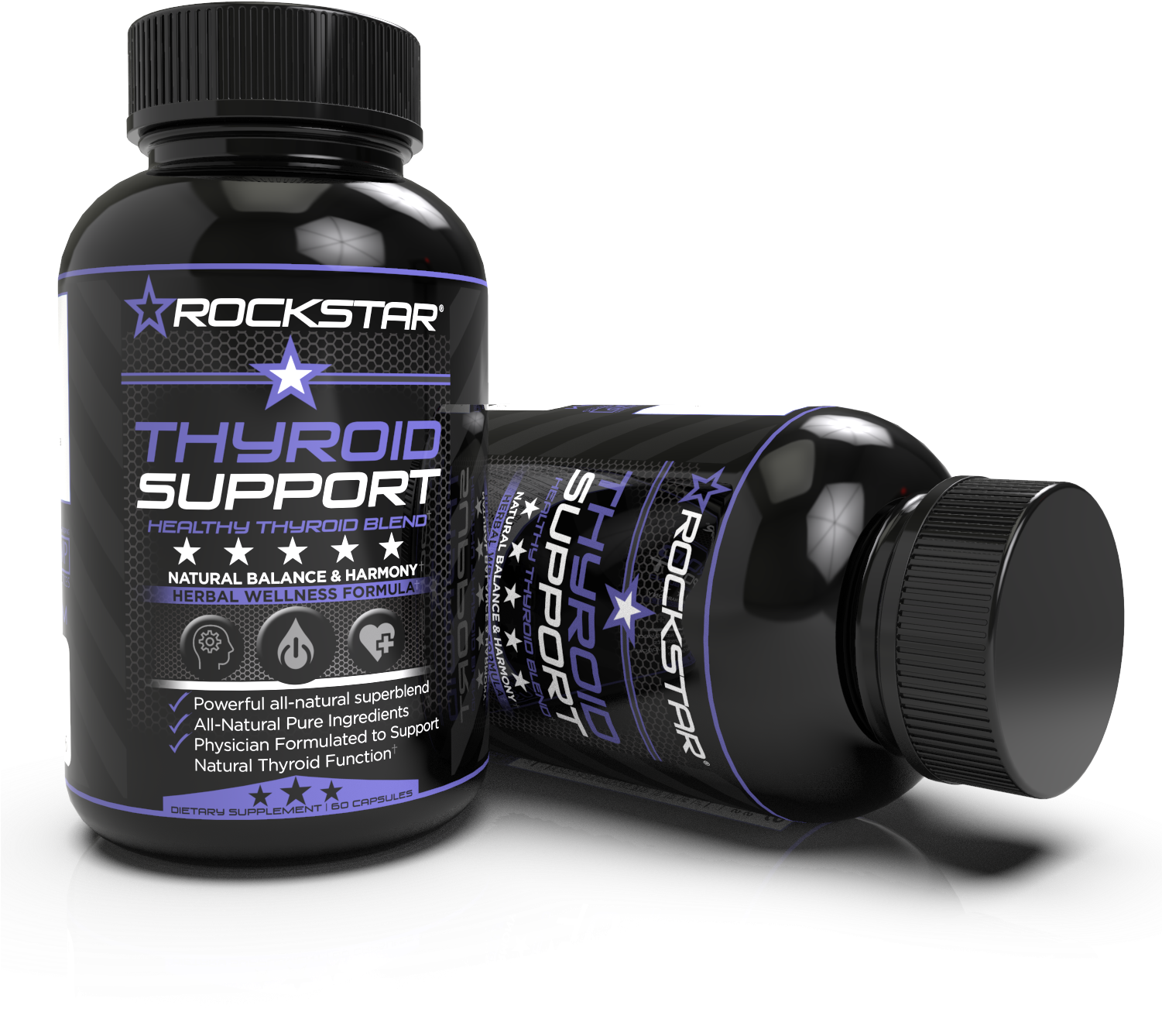 Thyroid Support By Rockstar - Anti-obesity Medication (1500x1500), Png Download