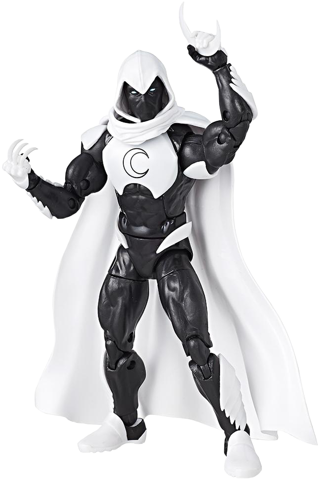 The Amazing Spider-man - Moon Knight - 6" Action Figure (646x968), Png Download
