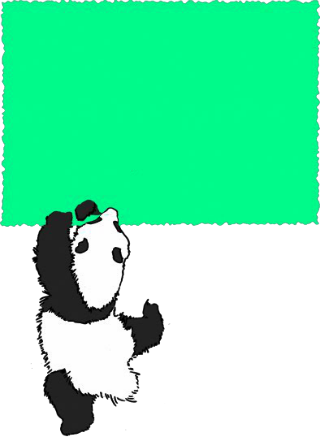The Giant Panda Has Few Natural Enemies, Among Them - Cartoon (320x437), Png Download
