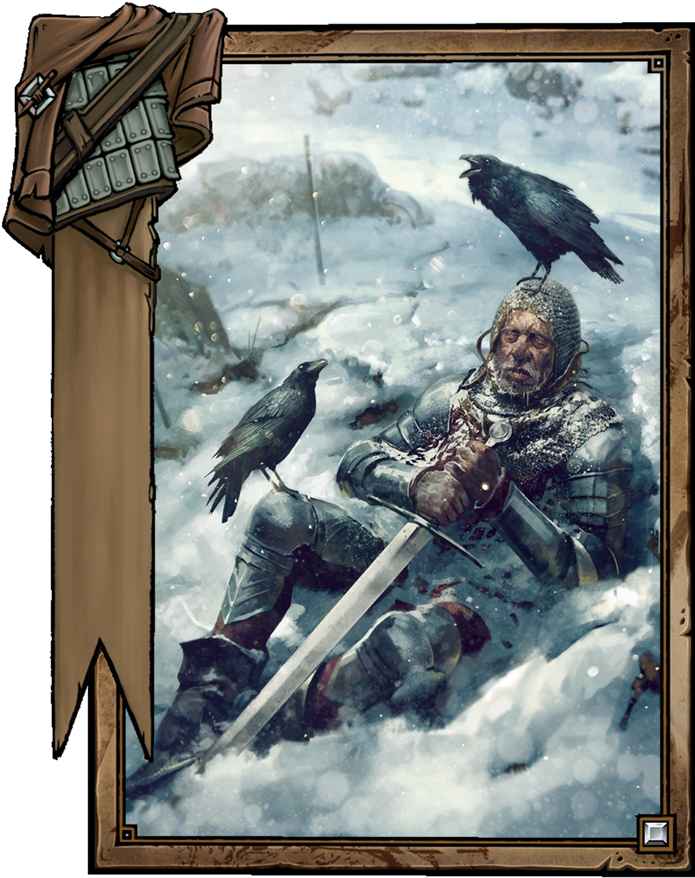 Biting Frost - Biting Frost Gwent Card (775x1048), Png Download