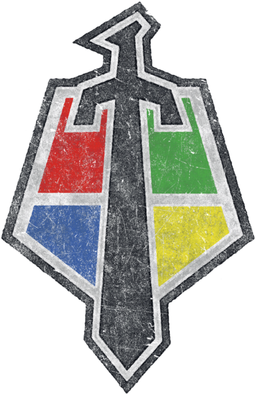 Voltron Sigil Juniors V Neck T Shirt - Voltron Sword (400x610), Png Download