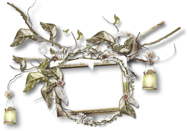 Neige, Givre - Picture Frame (600x420), Png Download