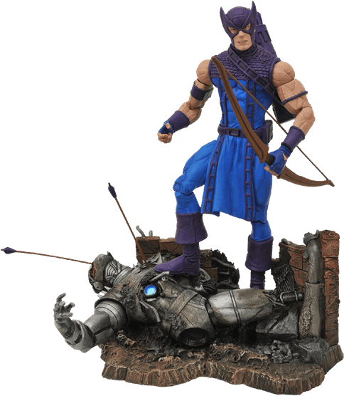 Hawkeye Marvel Select Action Figure - Marvel Select Hawkeye Action Figure (600x600), Png Download