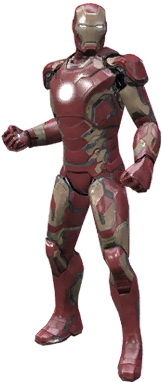 Being A Big Marvel Heroes 2015 Player Myself, I Peed - Iron Man Marvel Heroes Png (300x420), Png Download