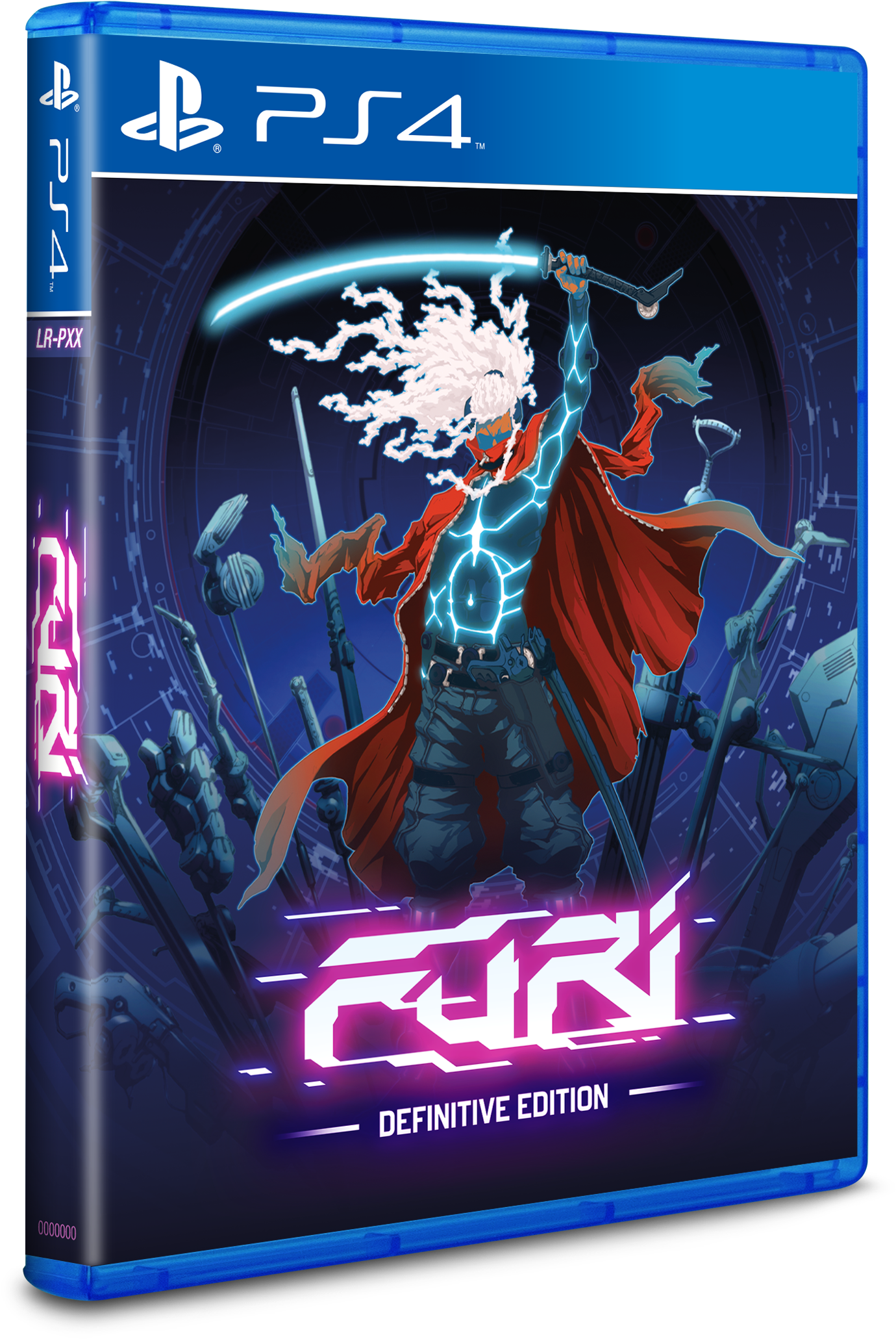 Furi Definitive Edition Limited Run Games Ps4 - Furi Ps4 Cover (1800x2187), Png Download