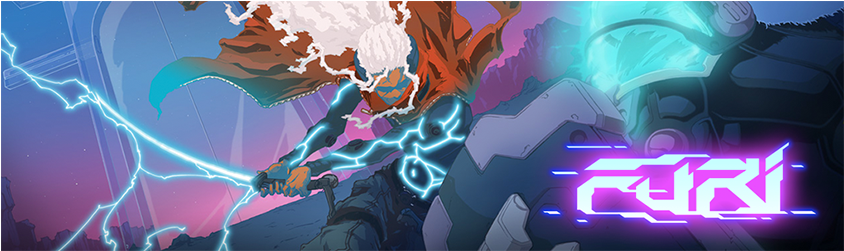 Furi Header - Furi Pc Game Steam Cd Key (1016x250), Png Download