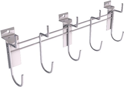 10013 Iso Coat Rack - Television Antenna (545x449), Png Download