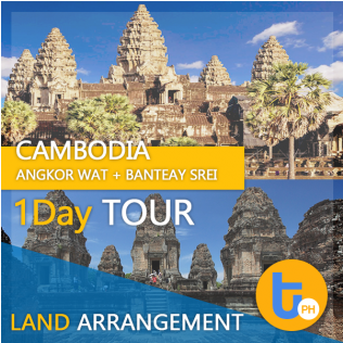 1daytour-angkor Wat (600x315), Png Download