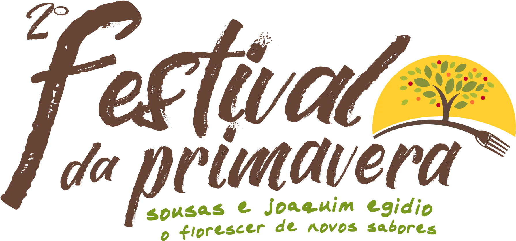 Logo Primavera Png - Logomarca Do Festival Gastronomico (1936x1091), Png Download
