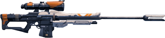 Image-1379 - Destiny Sniper Rifle Png (612x217), Png Download