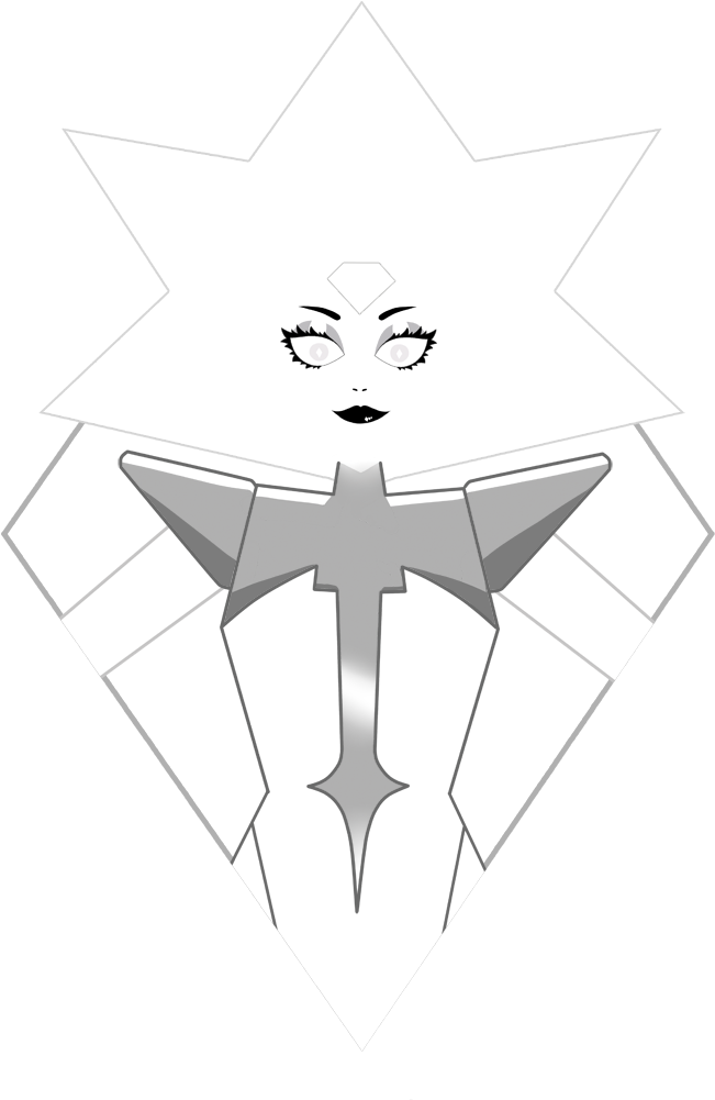 White Diamond Judges You T-shirts And More - Illustration (873x1000), Png Download