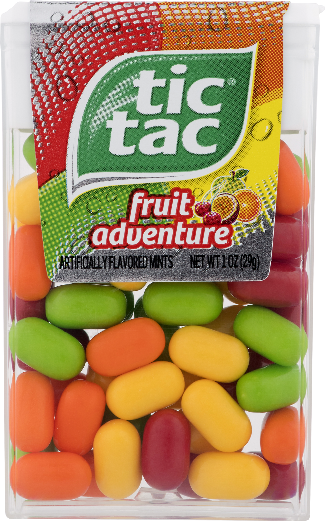 Tic Tac Fruit Adventure Mints, 1 Oz - Tic Tac (1800x1800), Png Download
