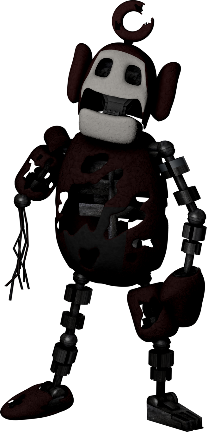 Prototype Old Po - Five Nights At Tubbyland 3 Prototype Po (728x1515), Png Download