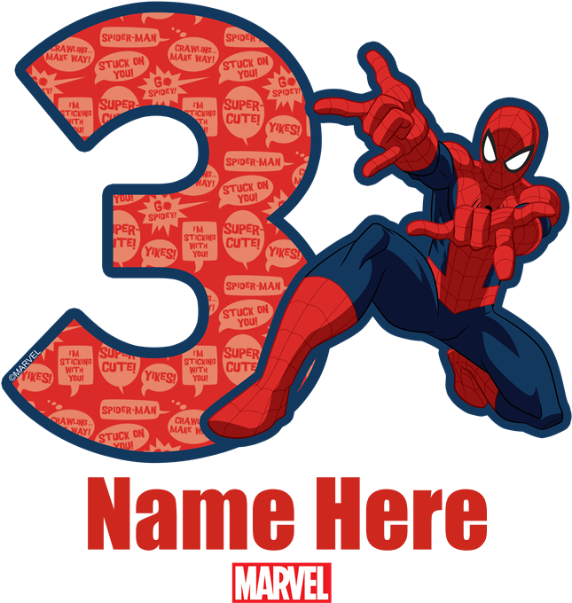 Favorite - 3 Rd Birthday Spiderman T Shirts (700x700), Png Download